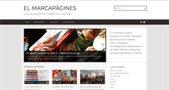 Desktop Screenshot of elmarcapagines.com